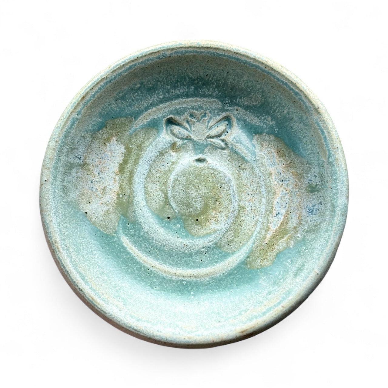Swirly Blue Plate